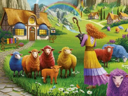 The Happy Sheep Yarn Shop 1000pc Supply