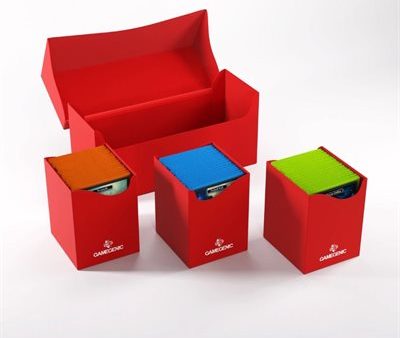 Deck Box: Triple Deck Holder 300+XL Red on Sale