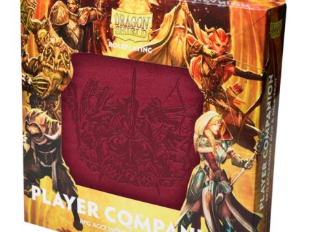 Dragon Shield RPG: Player Companion: Box & Dice Tray: Blood Red Sale