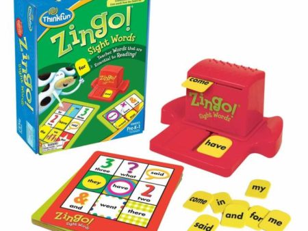 Zingo! Bingo with a Zing - Sight Words  (Engl.) Online Hot Sale