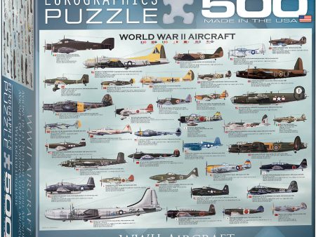 WWII Aircraft - 500pc For Cheap