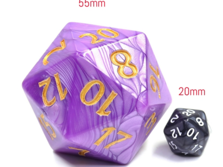 55mm Titan D20 - Purple Pearl For Cheap