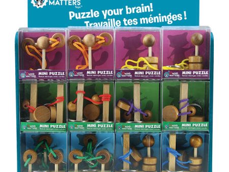 Mini Puzzle Wood & Rope For Discount