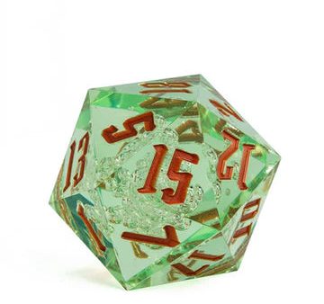 55mm Titan D20 - Sharp Edge Green Bubbles Supply