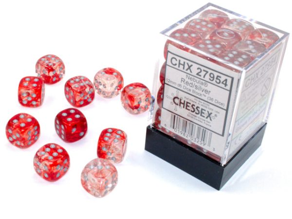 36 D6 - Nebula Red Silver Discount