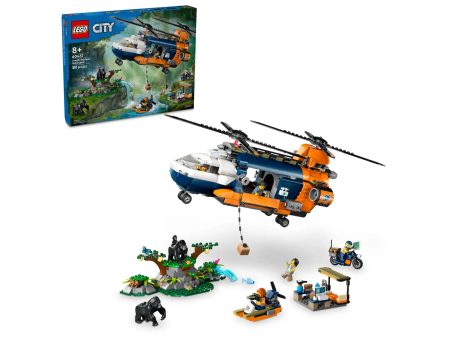 Jungle Explorer Helicopter at Base Camp For Cheap