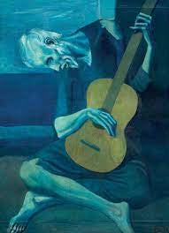 The Old Guitarist by Pablo Picasso - 1000pcs on Sale